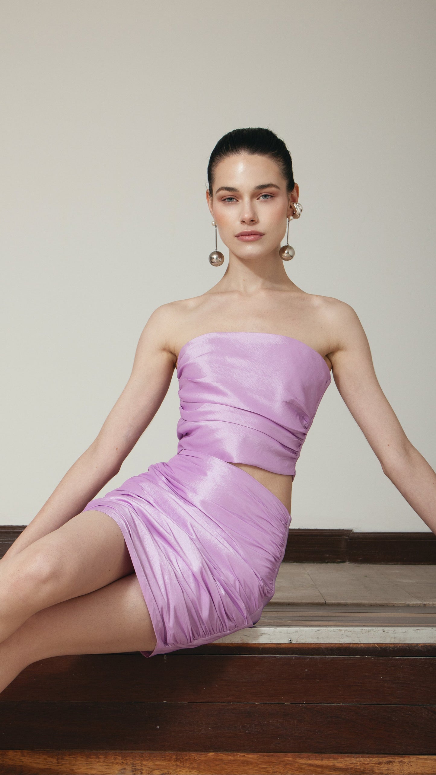 Liesel top Lilac