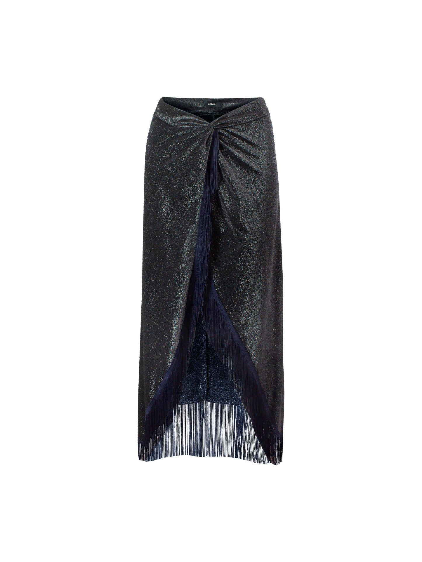 Falda Cubana Sparkly green