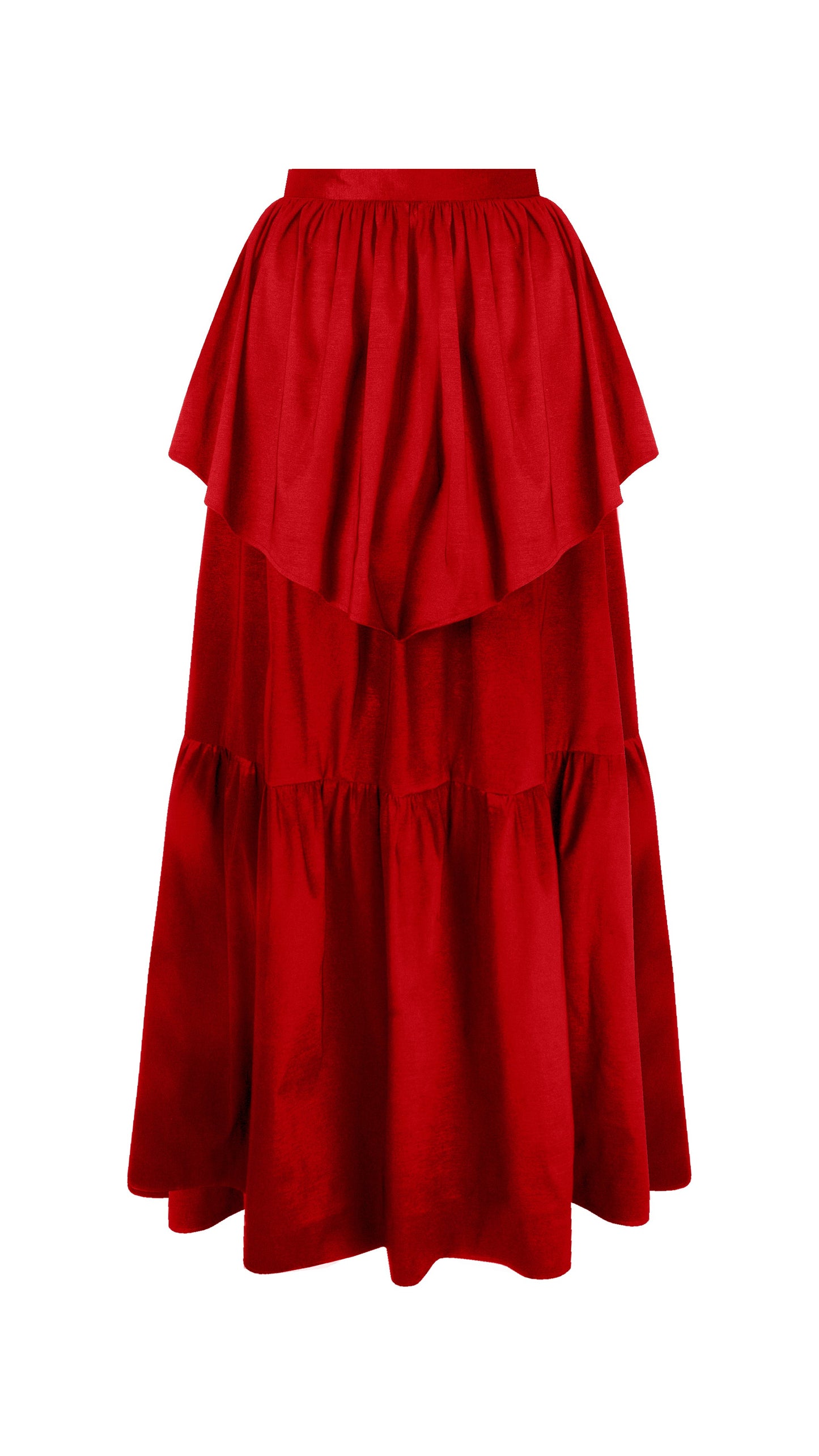 Carrie Maxi skirt Red
