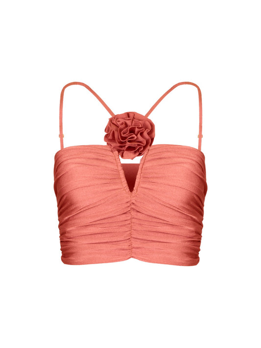 Vari top Coral