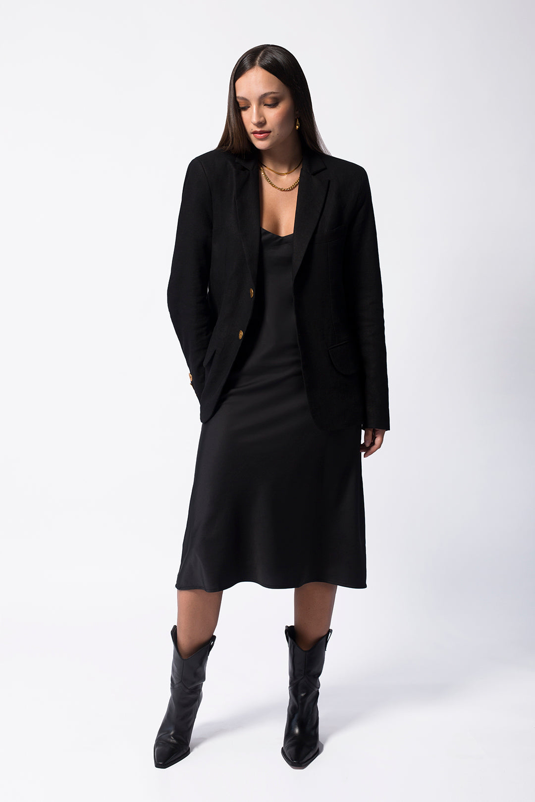Maria Linen Blazer