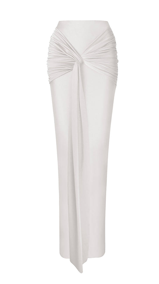 Vari long skirt White
