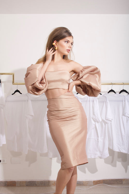 Milana Skirt Gold