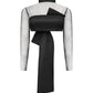 Sarah Mesh  Black
