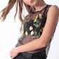 Top Flowers black